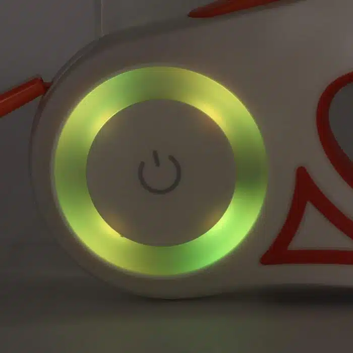 Laisse pour chiens rétractable lumineuse LED 5m