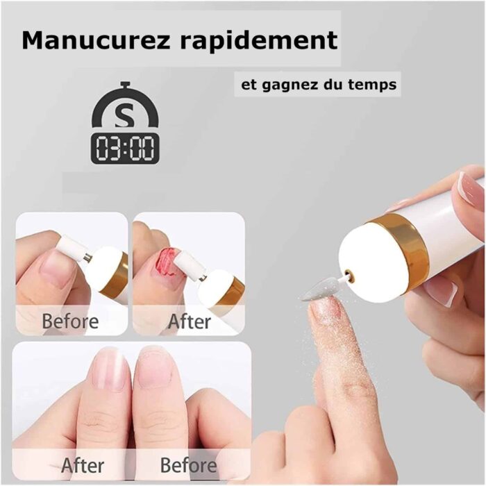 Kit de Manucure Professionnel électrique de salon NailCare