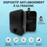 Dispositif Anti Aboiements à UltraSons portable pour Chiens