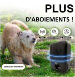 Dispositif Anti Aboiements à UltraSons portable pour Chiens