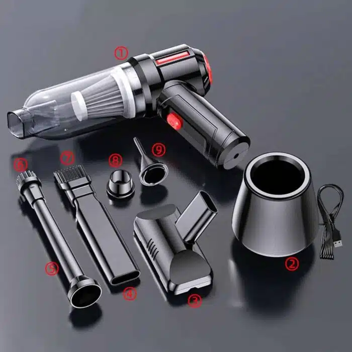 Aspirateur portable rechargeable USB