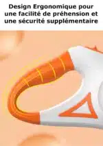 Laisse pour chiens rétractable lumineuse LED 5m