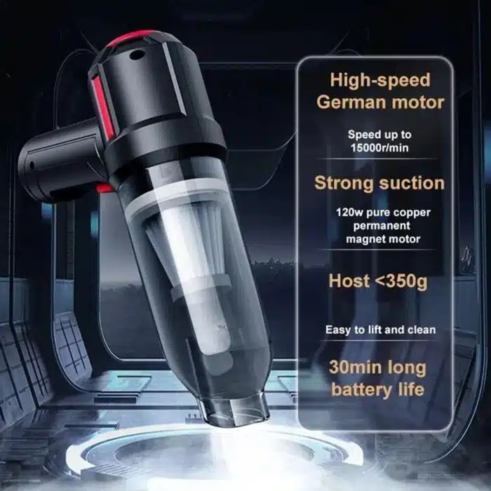 Aspirateur portable rechargeable USB