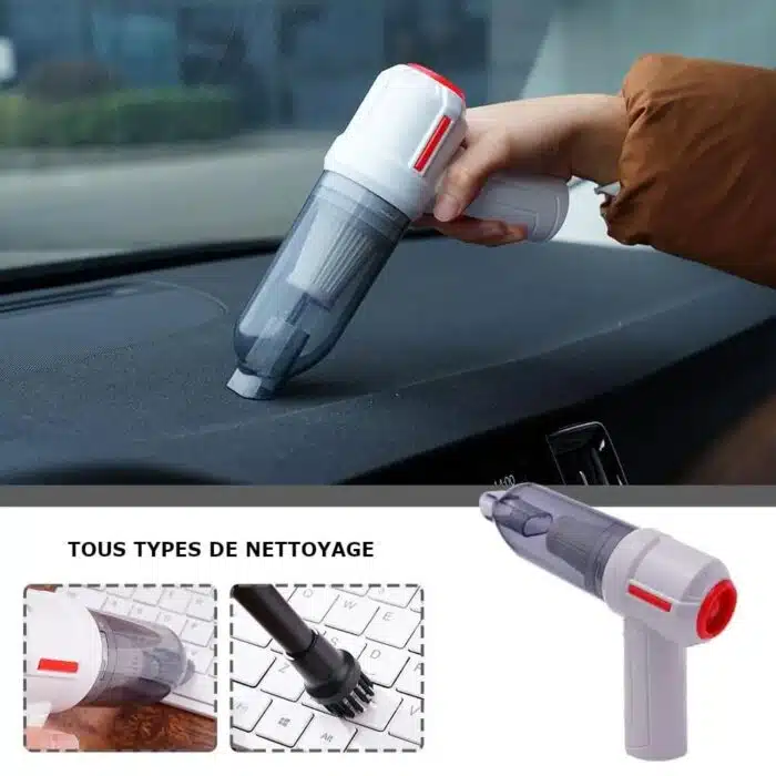 Aspirateur portable rechargeable USB