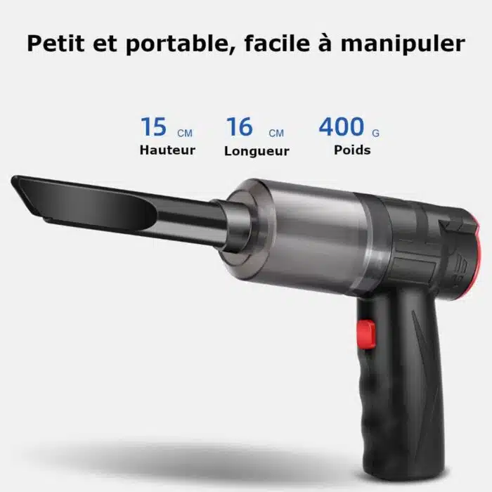 Aspirateur portable rechargeable USB