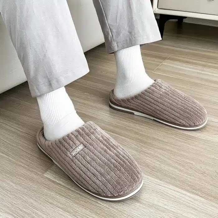 Chaussons Hiver doux et chauds antidérapants – Image 9