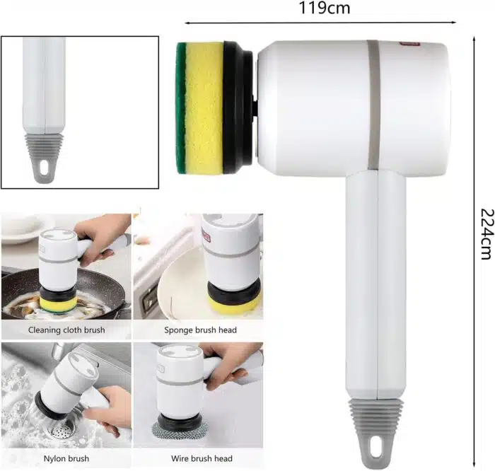 Brosse Nettoyante Rotative électrique – Image 8