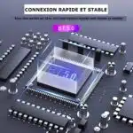 Ecouteurs sans fil Bluetooth à commandes tactiles – Image 12