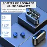 Ecouteurs sans fil Bluetooth à commandes tactiles – Image 10