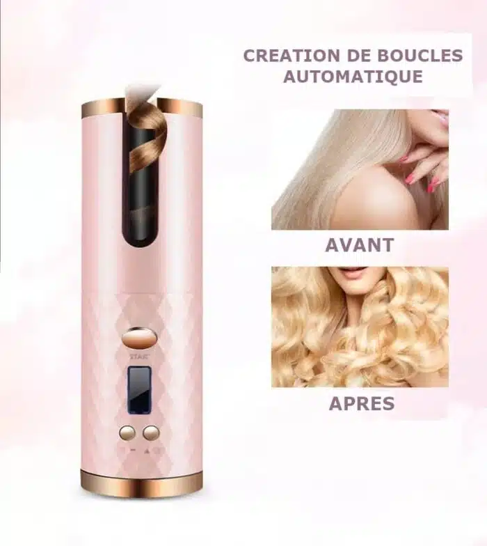 Fer a Friser Automatique Portable HairCare – Image 5