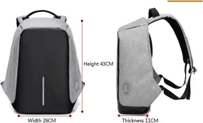 Sac a Dos Antivol imperméable multifonction – Image 28