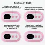 Ceinture chauffante de menstruation