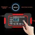 Chargeur de Batteries Voitures/Motos intelligent 12V6A – Image 2