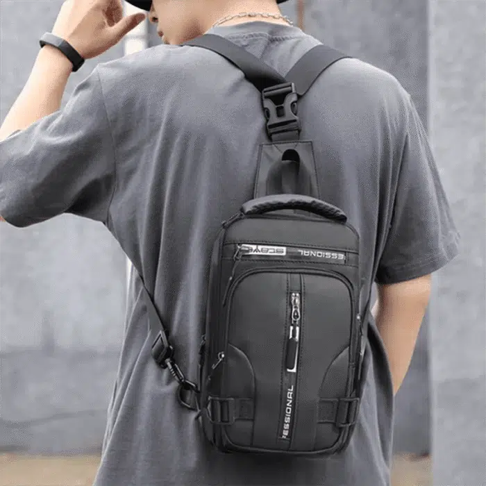 Sac a Dos Bandoulière Multifonction USB Etanche – Image 16