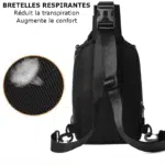 Sac a Dos Bandoulière Multifonction USB Etanche – Image 11