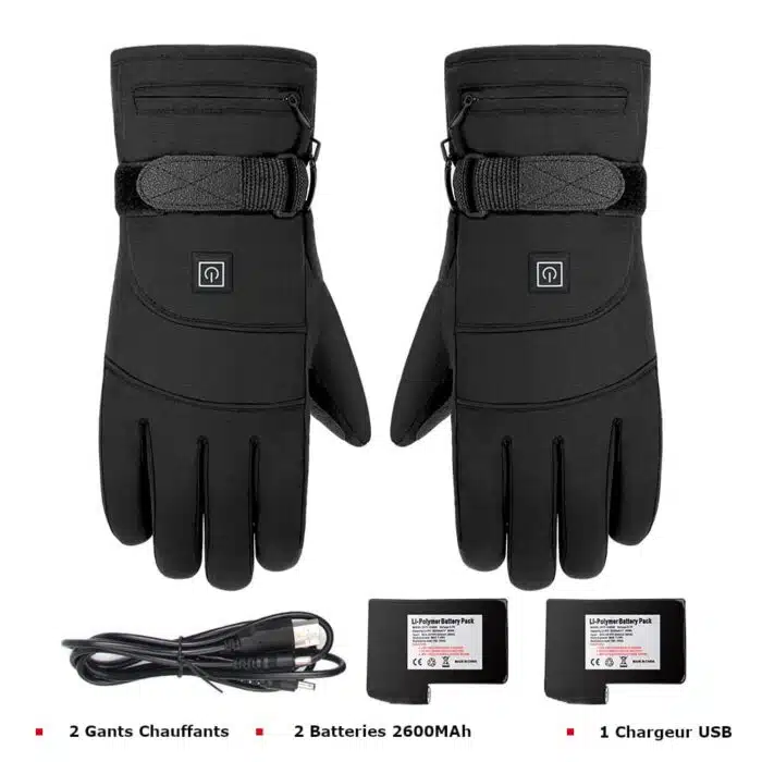 Gants Chauffants Hiver USB – Image 19