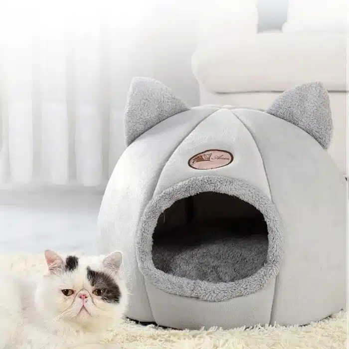 Panier pour Chat Confortable et Moelleux CatHome – Image 18