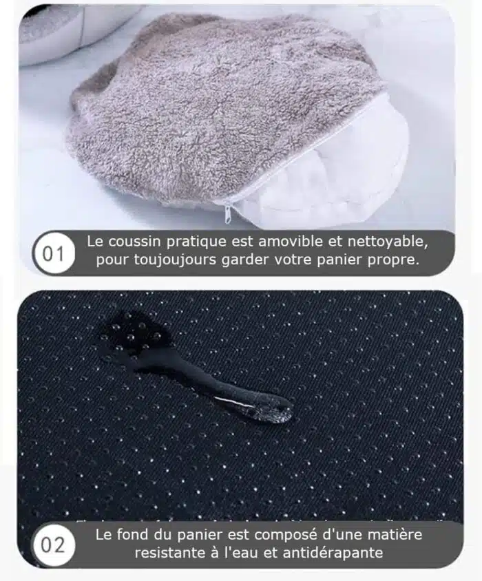 Panier pour Chat Confortable et Moelleux CatHome – Image 14