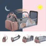 Sac a Langer Bébé - Lit Convertible BabyCare – Image 2