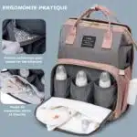 Sac a Langer Bébé - Lit Convertible BabyCare – Image 8