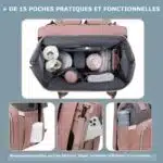 Sac a Langer Bébé - Lit Convertible BabyCare – Image 31