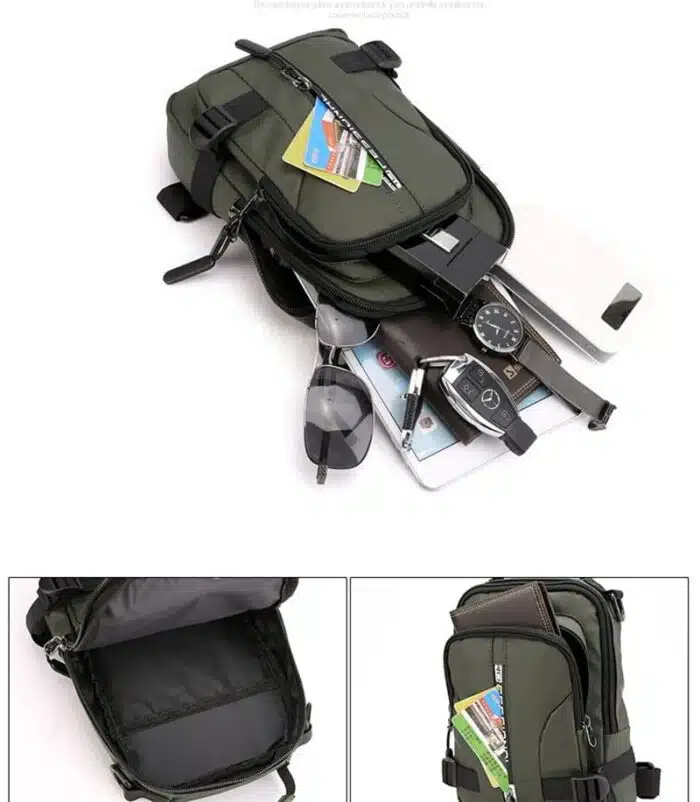Sac a Dos Bandoulière Multifonction USB Etanche – Image 27