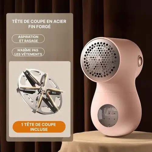 Rasoir Anti Bouloches Pour Vêtements USB – Image 6