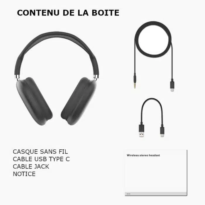 Casque Audio Sans Fil Bluetooth | Suppression du Bruit – Image 11