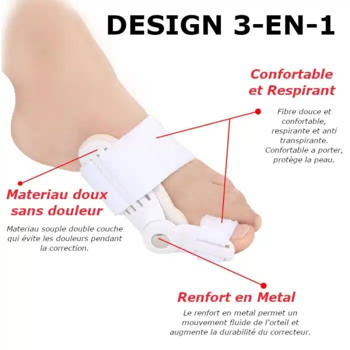 Correcteur Hallux Valgus Efficace | Orthèse – Image 3