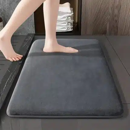 Tapis Salle de Bains Anti Dérapant Absorbant