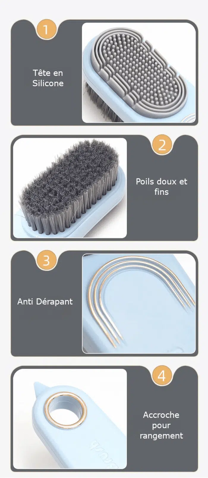 Brosse Nettoyante Chaussures Double Face – Image 9