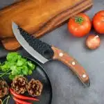 Cuchillo de cocina japonés Santoku - Imagen 8