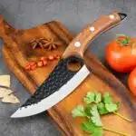 Cuchillo de cocina japonés Santoku - Imagen 2