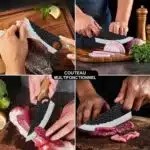 Cuchillo de cocina japonés Santoku - Imagen 7