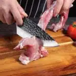 Cuchillo de cocina japonés Santoku - Imagen 5