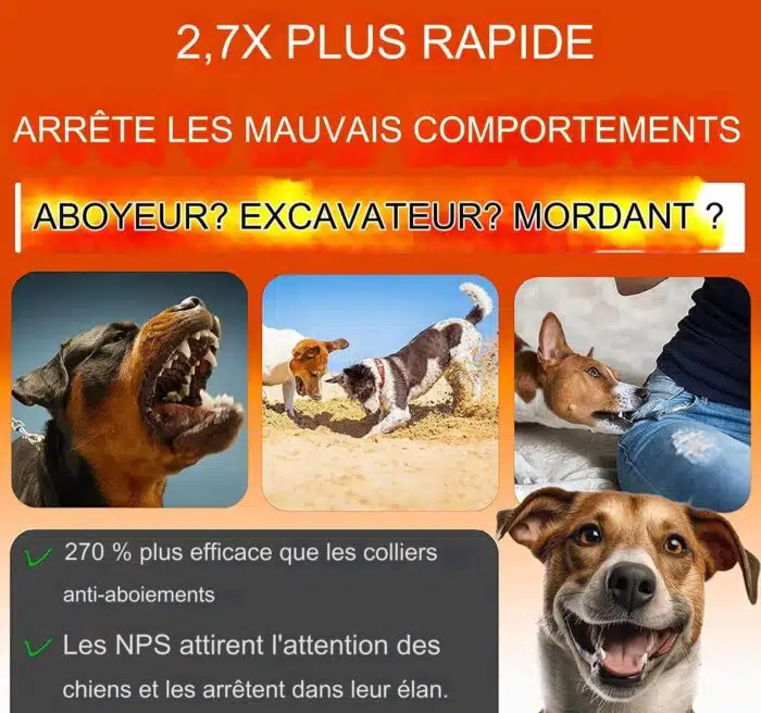 Dispositif dissuasif aboiements chien ultrasons de poche | Répulsif | Entrainement – Image 7