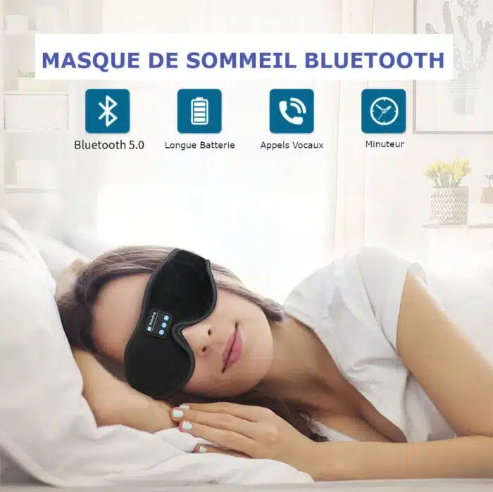 Masque de Sommeil Connecté 3D Bluetooth – Image 7