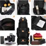 Sac a Dos Randonnée Grande Capacité 90L – Image 6