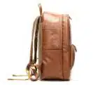 Sac a Dos de Voyage Vintage en Cuir Original – Image 7