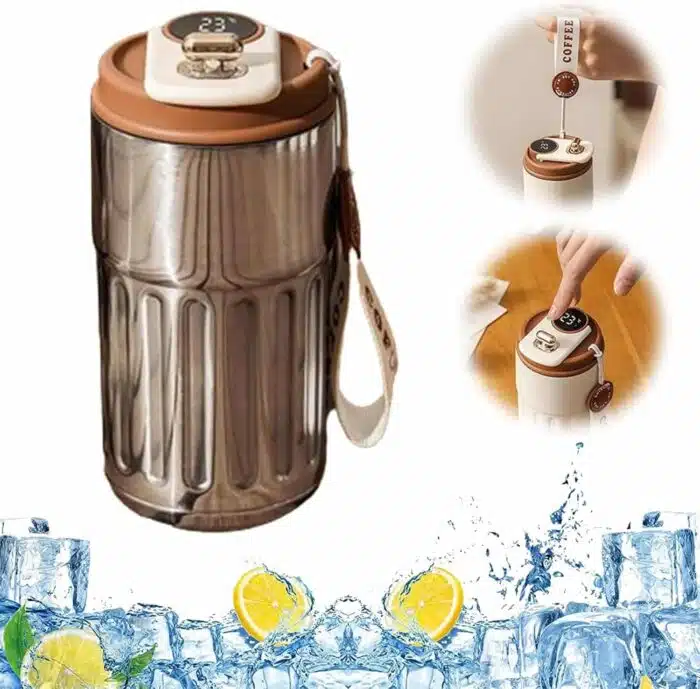 Thermos à Café Mug Isotherme | Affichage Température – Image 4