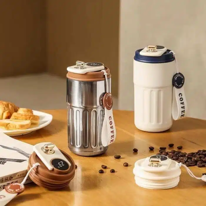 Thermos à Café Mug Isotherme | Affichage Température – Image 14