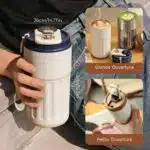 Thermos à Café Mug Isotherme | Affichage Température – Image 15
