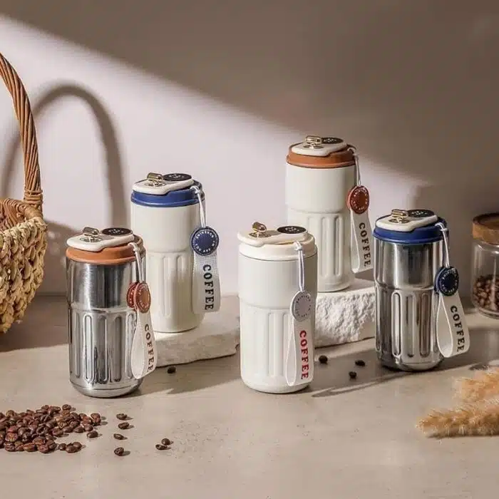 Thermos à Café Mug Isotherme | Affichage Température – Image 16