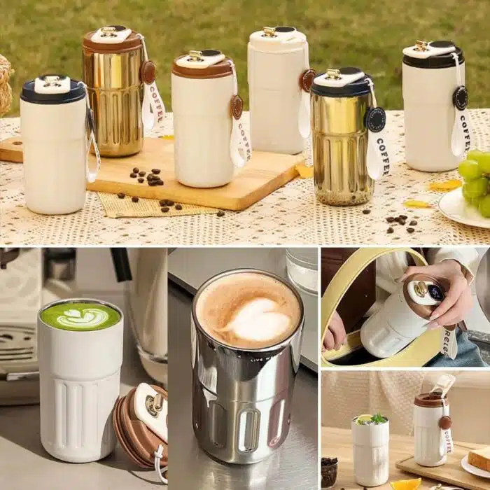 Thermos à Café Mug Isotherme | Affichage Température – Image 5