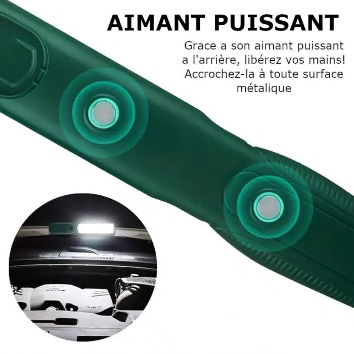 Lampe de Travail baladeuse Magnétique LED Puissante USB – Image 10