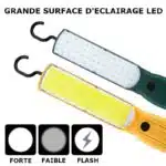 Lampe de Travail baladeuse Magnétique LED Puissante USB – Image 2