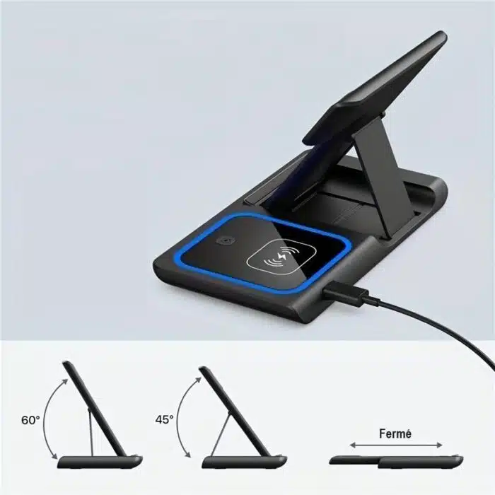 Chargeur Induction Sans Fil iPhone 3-en-1 – Image 5