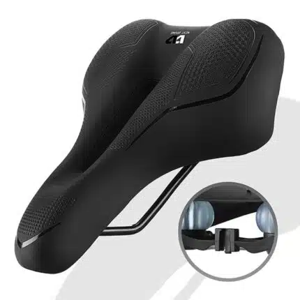 Cómodo sillín ergonómico antidolor para bicicleta