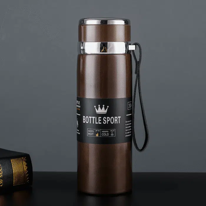 Gourde Thermos Isotherme 1Litre Acier Inoxydable – Image 16