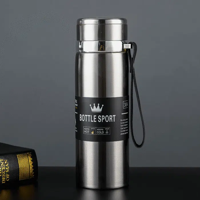 Gourde Thermos Isotherme 1Litre Acier Inoxydable – Image 15